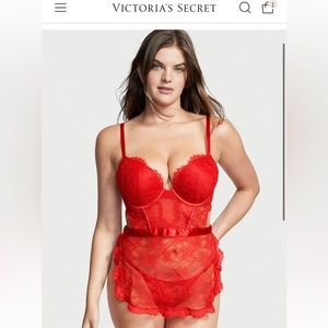 Vs very sexy bombshell apron teddy